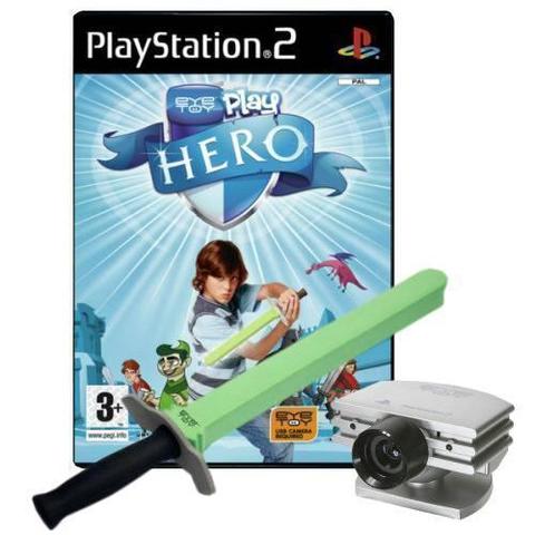 Eye Toy Play Hero + Sword + Camera