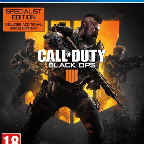 Call of Duty Black Ops 4 Specialist Edition + Pre-Order DLC en 1100 COD Points