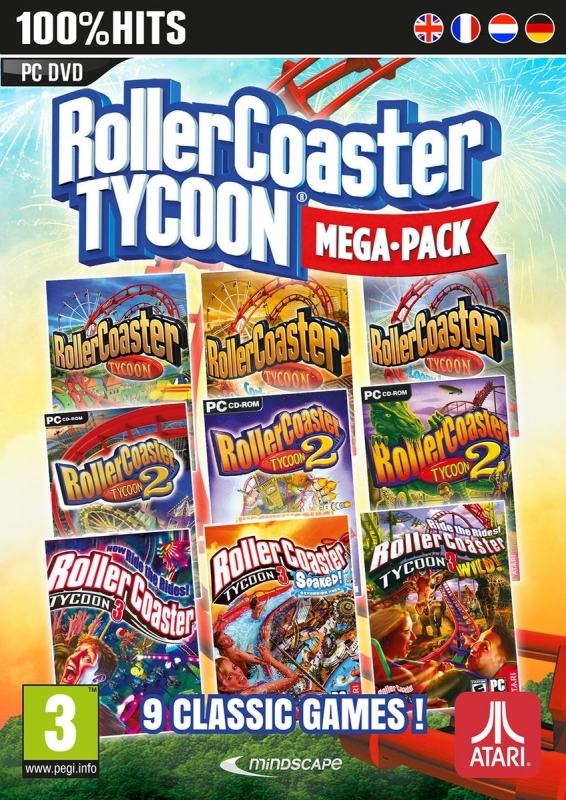 Rollercoaster Tycoon Mega Pack (9 Pack)