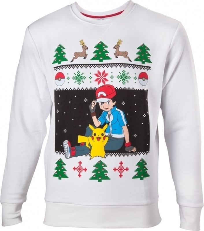Pokemon - Ash & Pikachu Christmas Sweater