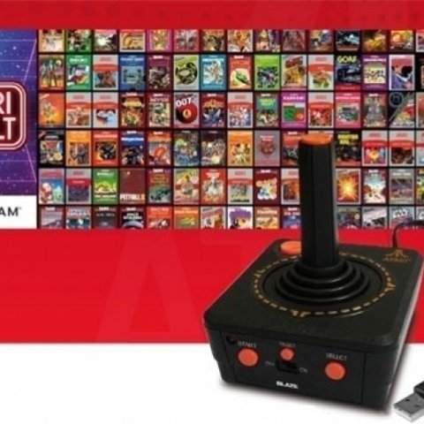 BLAZE 'Atari Vault' USB Joystick (Includes 100 Games Via Steam)