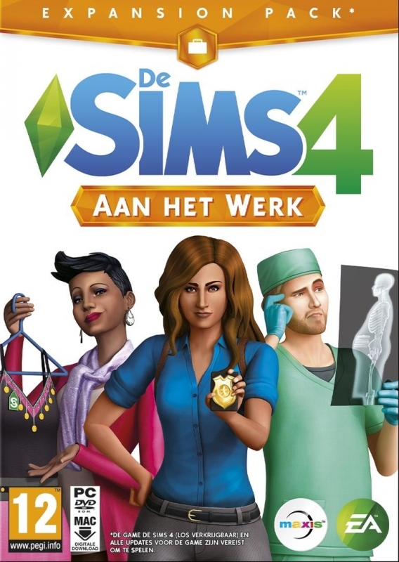 De Sims 4 Aan het Werk (Add-On)