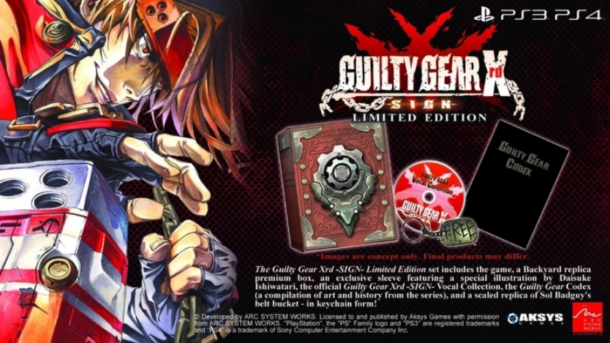 Guilty Gear Xrd Sign Limited Edition