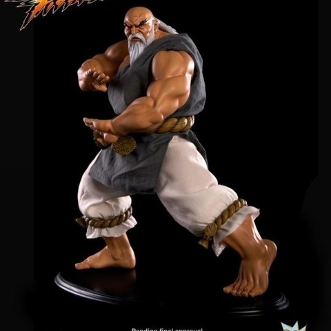 Street Fighter: Gouken 1/4 scale statue