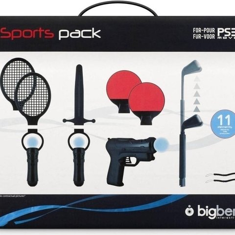 Big Ben Move Sports Pack (11 accessoires) (PS3MPACKSPORT)