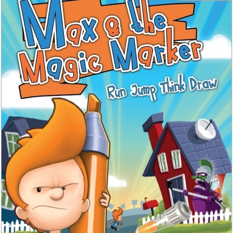 Max and the Magic Marker (verpakking Frans, game Engels)