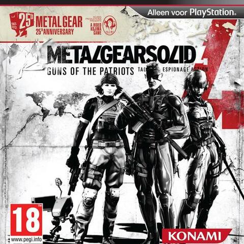 Metal Gear Solid 4 Guns of the Patriots (25th Anniversary)