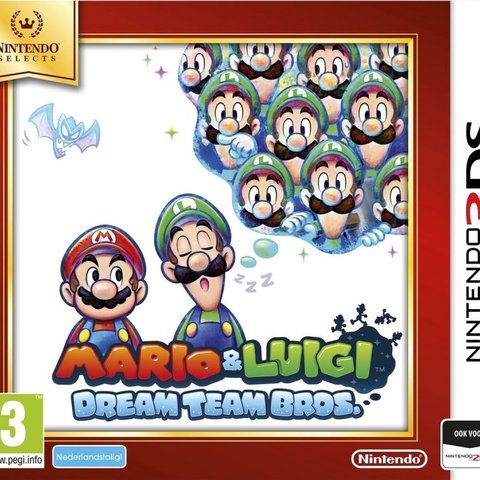 Mario and Luigi Dream Team Bros (Nintendo Selects)