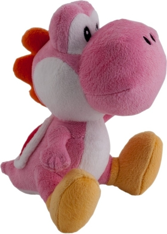 Super Mario Pluche - Pink Yoshi (16cm)