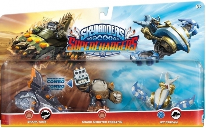 Skylanders Superchargers Triple Pack - Shark Tank/Shark Shooter Terrafin/Jet Stream