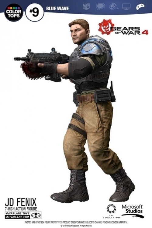Gears Of War 4: JD Fenix 7 inch
