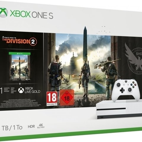 Xbox One S - 1TB + The Division 2