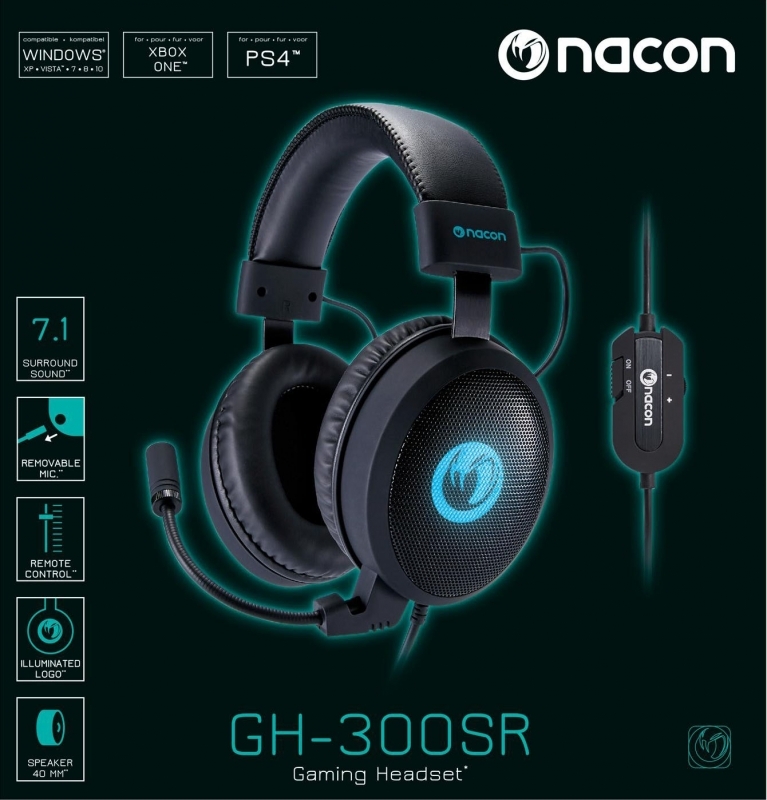Nacon GH-300SR 7.1 Surround Gaming Headset