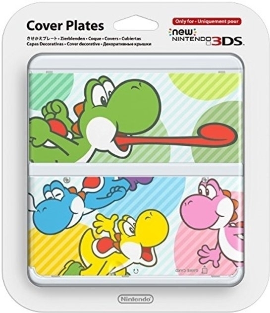 Cover Plate NEW Nintendo 3DS - Multicolour Yoshi