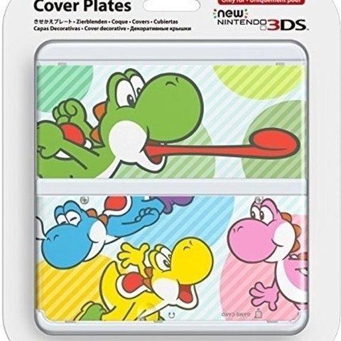 Cover Plate NEW Nintendo 3DS - Multicolour Yoshi