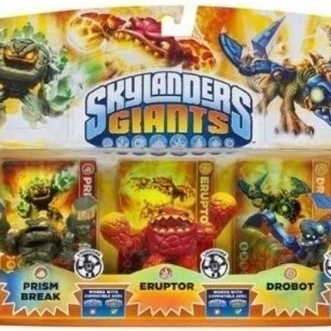 Skylanders Giants 3 Pack Lightcore (Prism Break/Eruptor/Drobot)