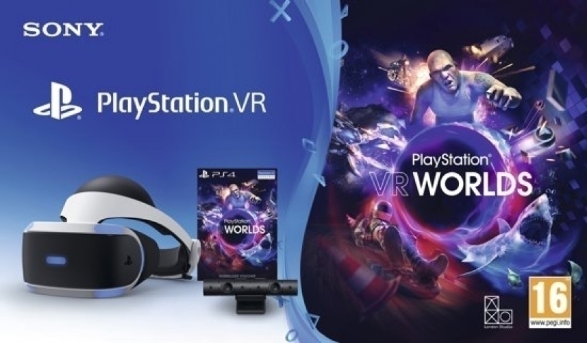 Playstation VR V2 + Camera + VR Worlds