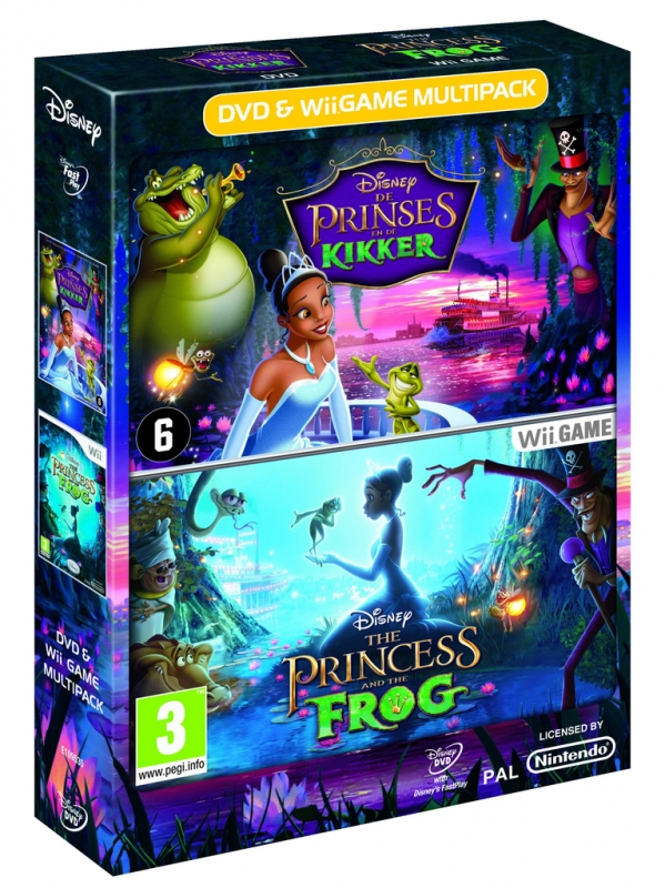 The Princess and the Frog with DVD