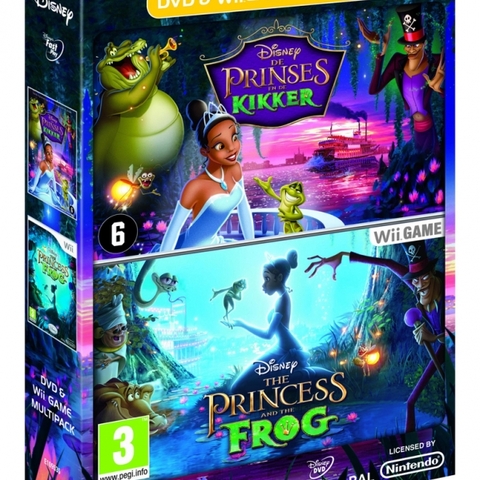 The Princess and the Frog with DVD