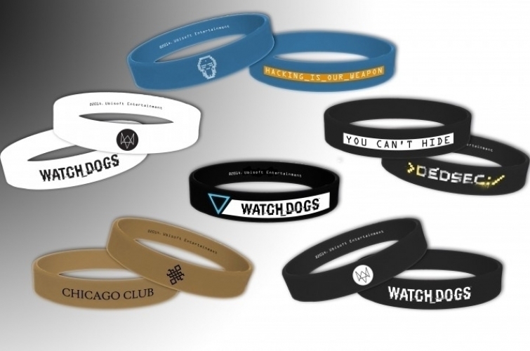 Watch Dogs Silicone Wristband