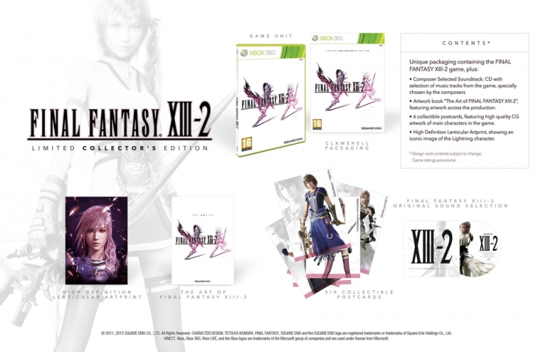 Final Fantasy XIII-2 (13) Limited Collector's Edition