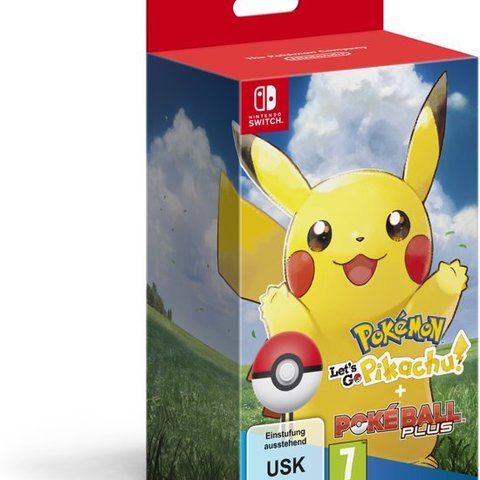 Pokémon Let's Go Pikachu! + Poké Ball Plus