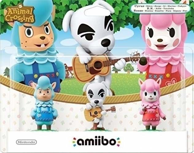 Amiibo Animal Crossing Triple Pack