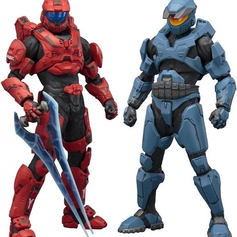 Halo: Mjolnir Mark V And Mark VI DX Two Pack Artfx+ Statue