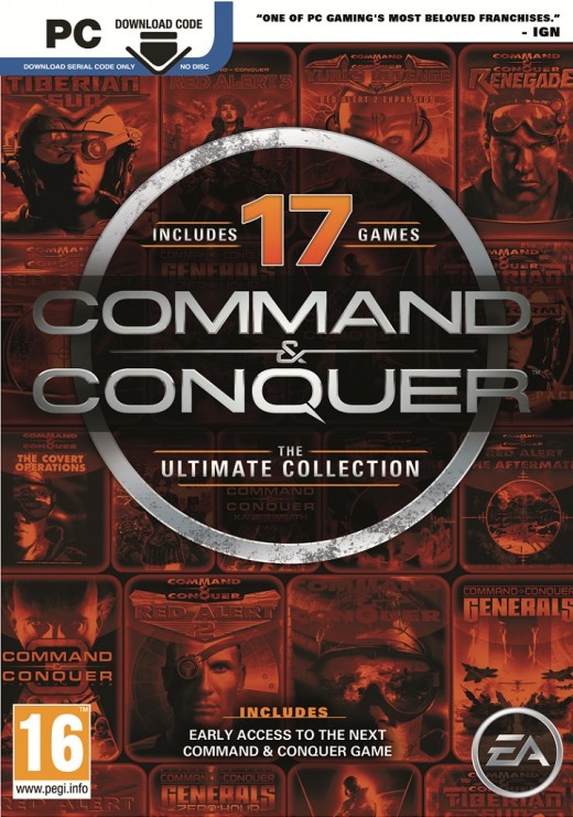 Command and Conquer The Ultimate Collection (code in a box)