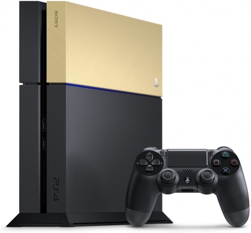 Sony PS4 Custom Faceplate - Gold