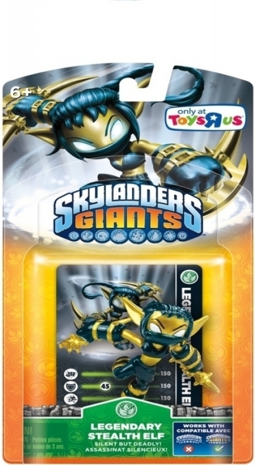 Skylanders Giants - Legendary Stealth Elf