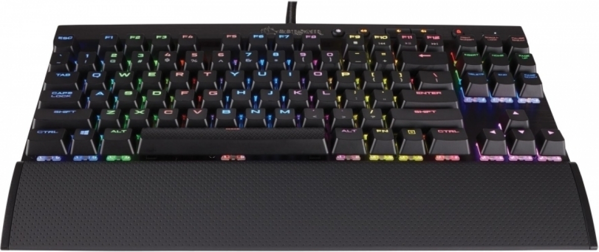 Corsair Gaming - K65 Rapidfire Compact Gaming Mechanical Keyboard - RGB LED - Cherry MX Speed (US Layout)