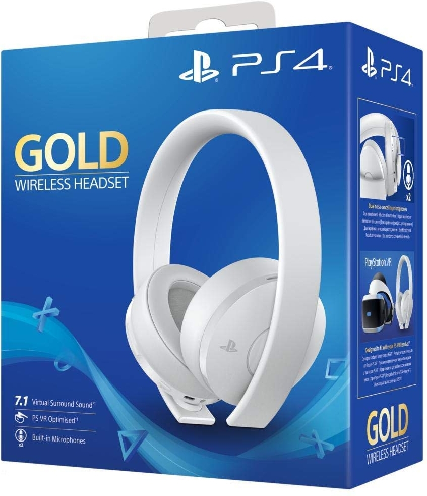 Sony Gold Wireless Stereo Headset (White)