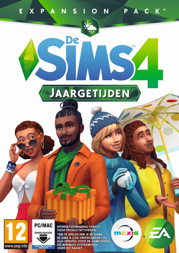 De Sims 4: Jaargetijden (Add-On) (Code in a Box)