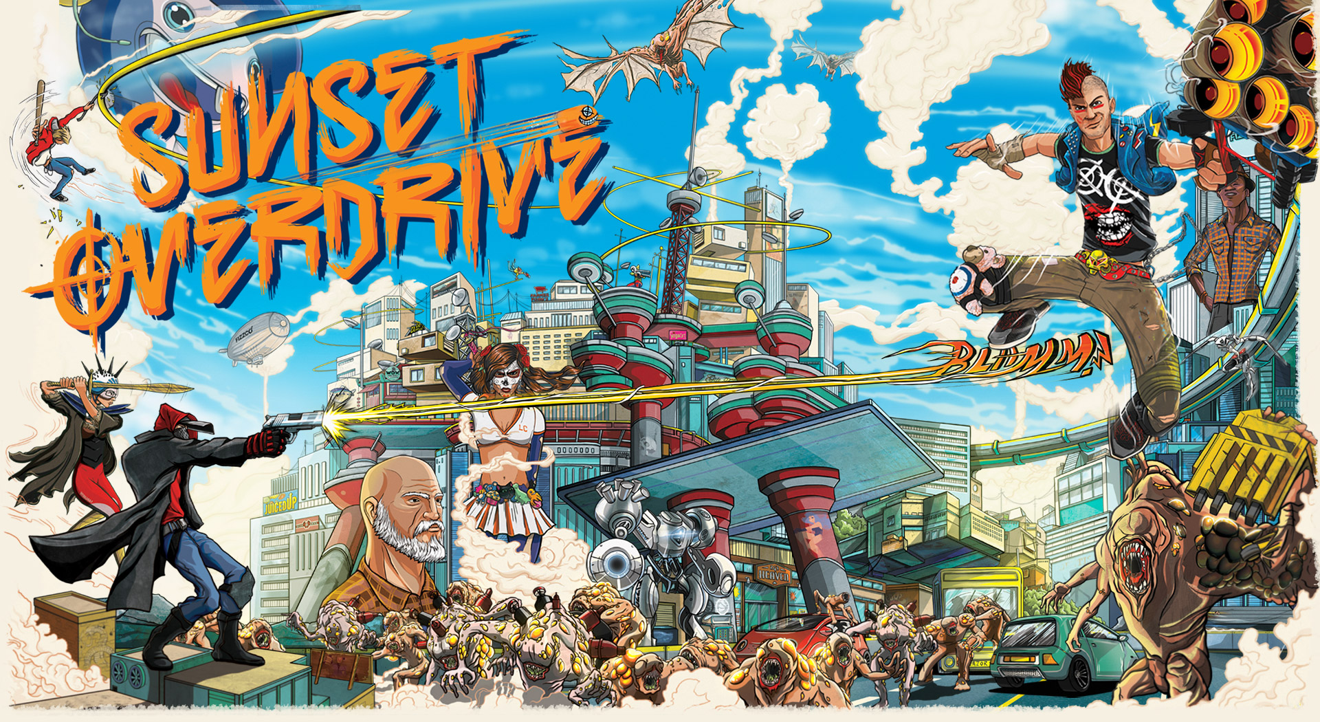 Sunset Overdrive PC Review – Face the Awesomecalypse reviews