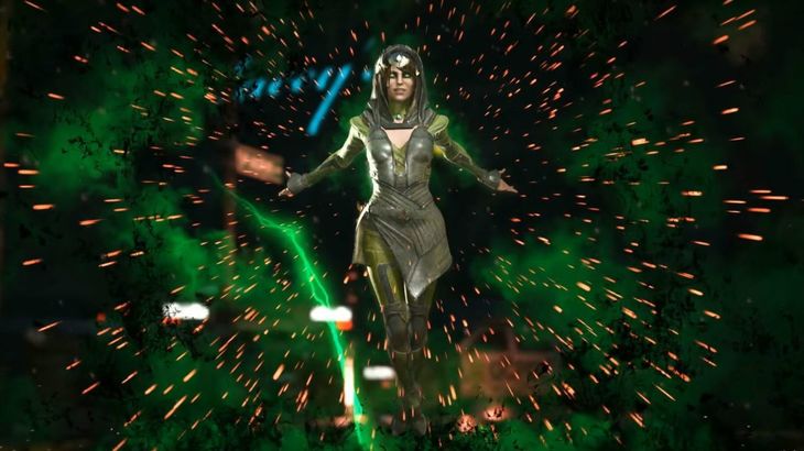 Injustice 2 adds Enchantress next week, watch her magic destroy opponents in new trailer