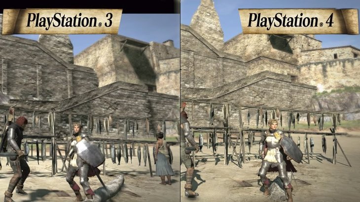 See how Dragon's Dogma stacks up upgrading from PS3 to PS4