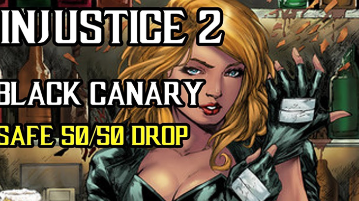 Turn Injustice 2’s Black Canary into a vortex machine with safe “Canary Drop” mixups