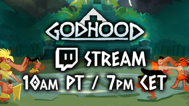 Free copy of Reus for Kickstarter backers of Godhood! And a Godhood Stream later today!