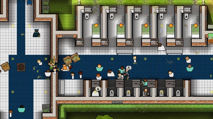 Prison Architect's refurbished Psych Ward opens today