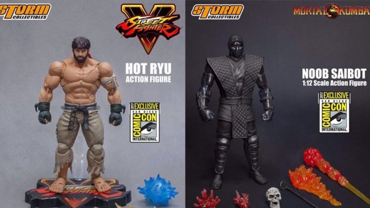 Storm Collectibles reveal SDCC-exclusive Hot Ryu and Noob Saibot figures