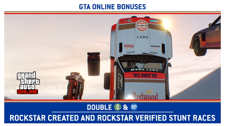 News: GTA Online celebrates Stunt Race Week with a bunch of new discounts