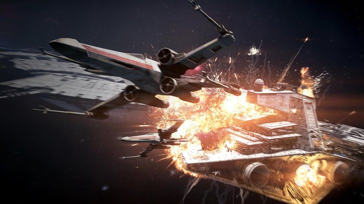 This Star Wars Battlefront 2 video shows a full Starfighter Assault match from the multiplayer beta