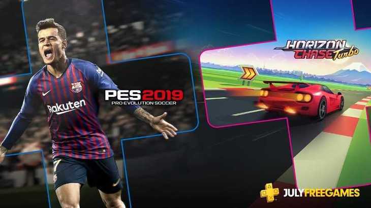 PlayStation Plus July 2019 Free Game Includes PES 2019, Horizon Chase Turbo