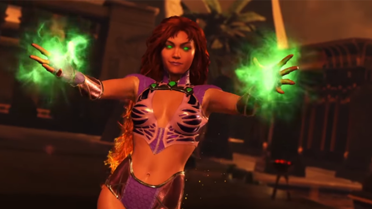 Light up the sky with these Starfire combos in Injustice 2