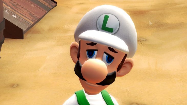 Luigi, a Real Cool Dude, dabs now
