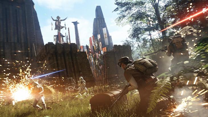 Star Wars Battlefront 2:  check out 10 minutes of beta gameplay showing the Strike on Takodana