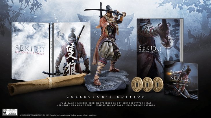 Sekiro Shadows Die Twice unsheathes collector’s edition and release date