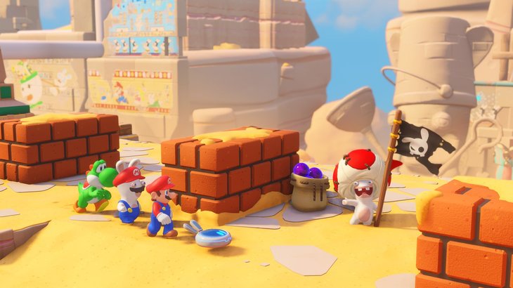 I played Mario + Rabbids Kingdom Battle for a few hours and it rules
