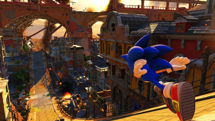 Sonic Forces showcases fast and flashy Casino Forest Zone